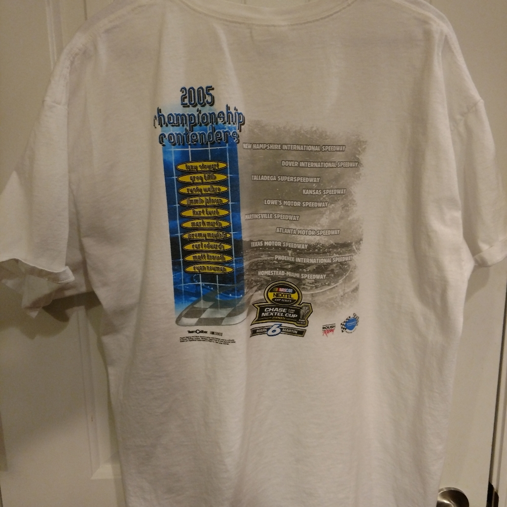 NASCAR t-shirt Mark Martin 2005 Adult XL